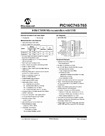 DataSheet PIC16C765 pdf